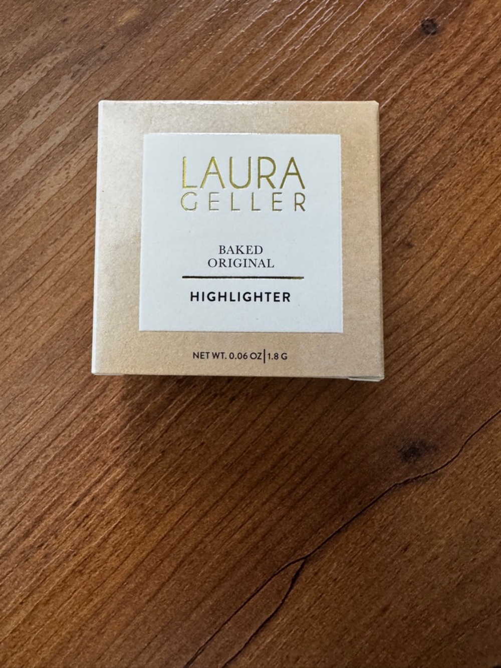 Laura Geller Baked Original Highlighter in French Vanilla, NIB - Picture 4 of 5